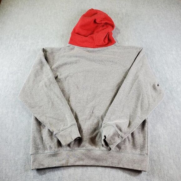 Ole Miss Hoodie Mens Medium Gray Knights Apparel Rebels Pullover - Picture 9 of 10